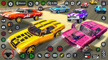 Demolition Derby Car Games 3D captura de pantalla 3