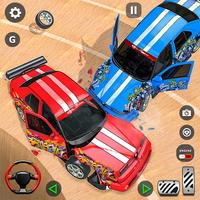 Demolition Derby Car Games 3D скриншот 1