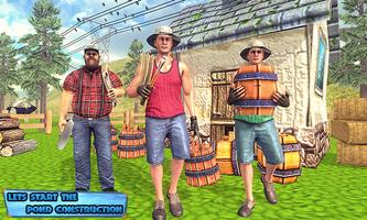 1 Schermata Fishing Farm Construction Sim 2019