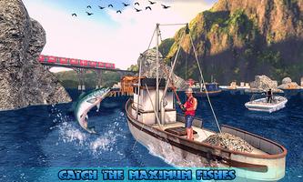 Big Fishing Ship Simulator 3D screenshot 1