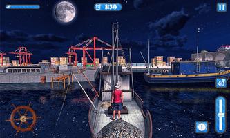 Big Fishing Ship Simulator 3D 海報