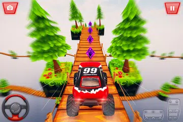 Monster Truck Stunt 2020: Impossible Tracks Master APK 下載