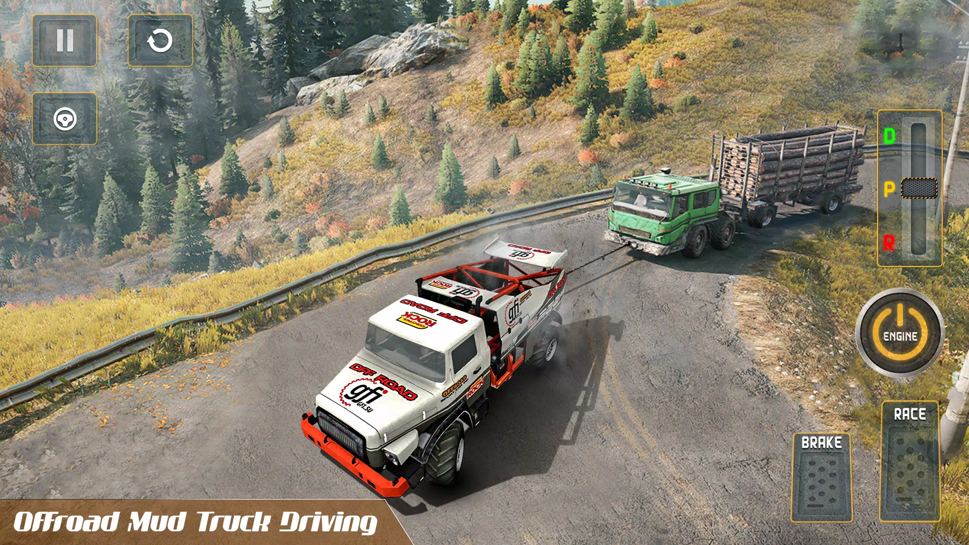 Download do APK de off road jogos caminhão lama para Android