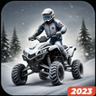 sneeuw Atv fiets racesim