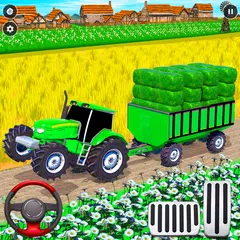 Скачать Tractor Farming Driving Games XAPK