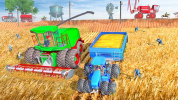 Tractor Farming Driving Games ảnh chụp màn hình 1