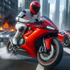 Extreme Motorbike Jump 3D Zeichen