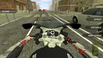برنامه‌نما Extreme Motorbike Racer 3D عکس از صفحه
