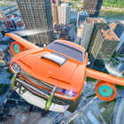 Flying Car Transform Shooting : Car Flying Games ícone