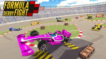 Formula Car Crash Mad Racing скриншот 2