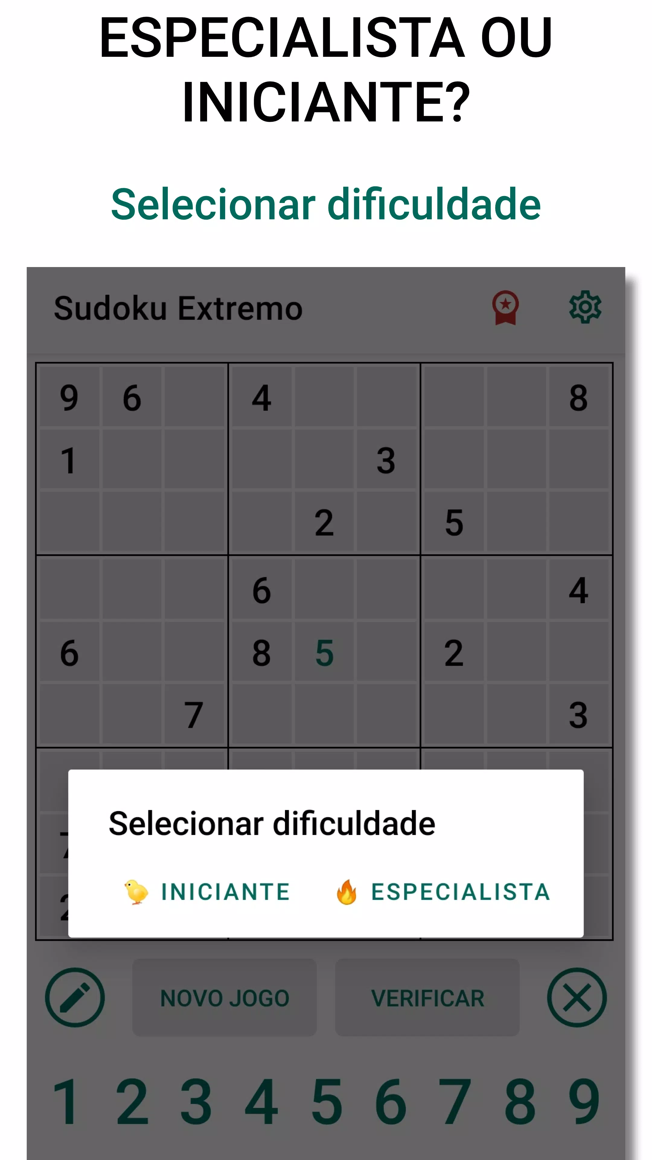 Download do APK de Sudoku Extremo: Jogo de Lógica para Android