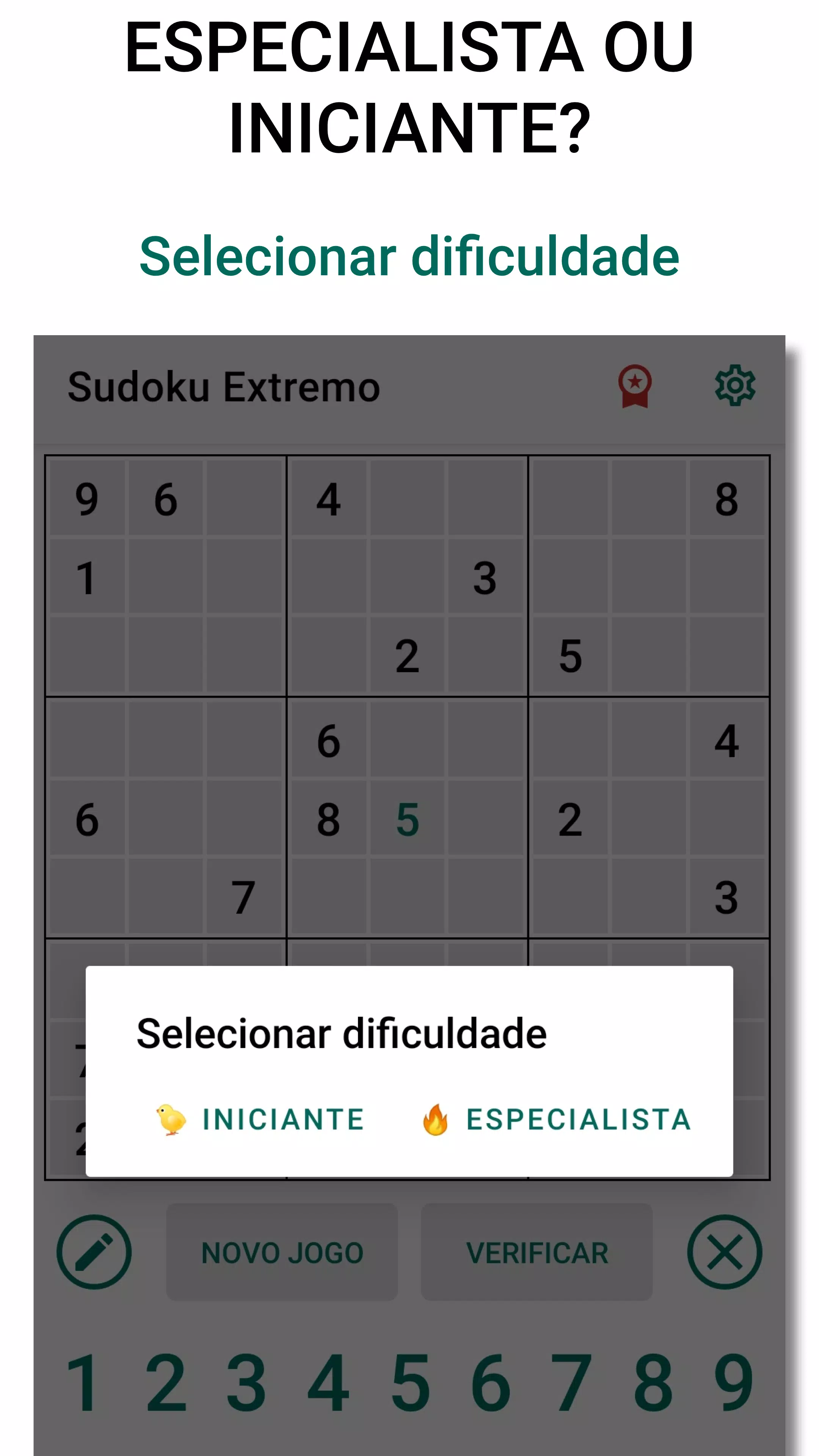 Jogo Sudoku Infantil Quebra cabeça Sudoku versão móvel andróide