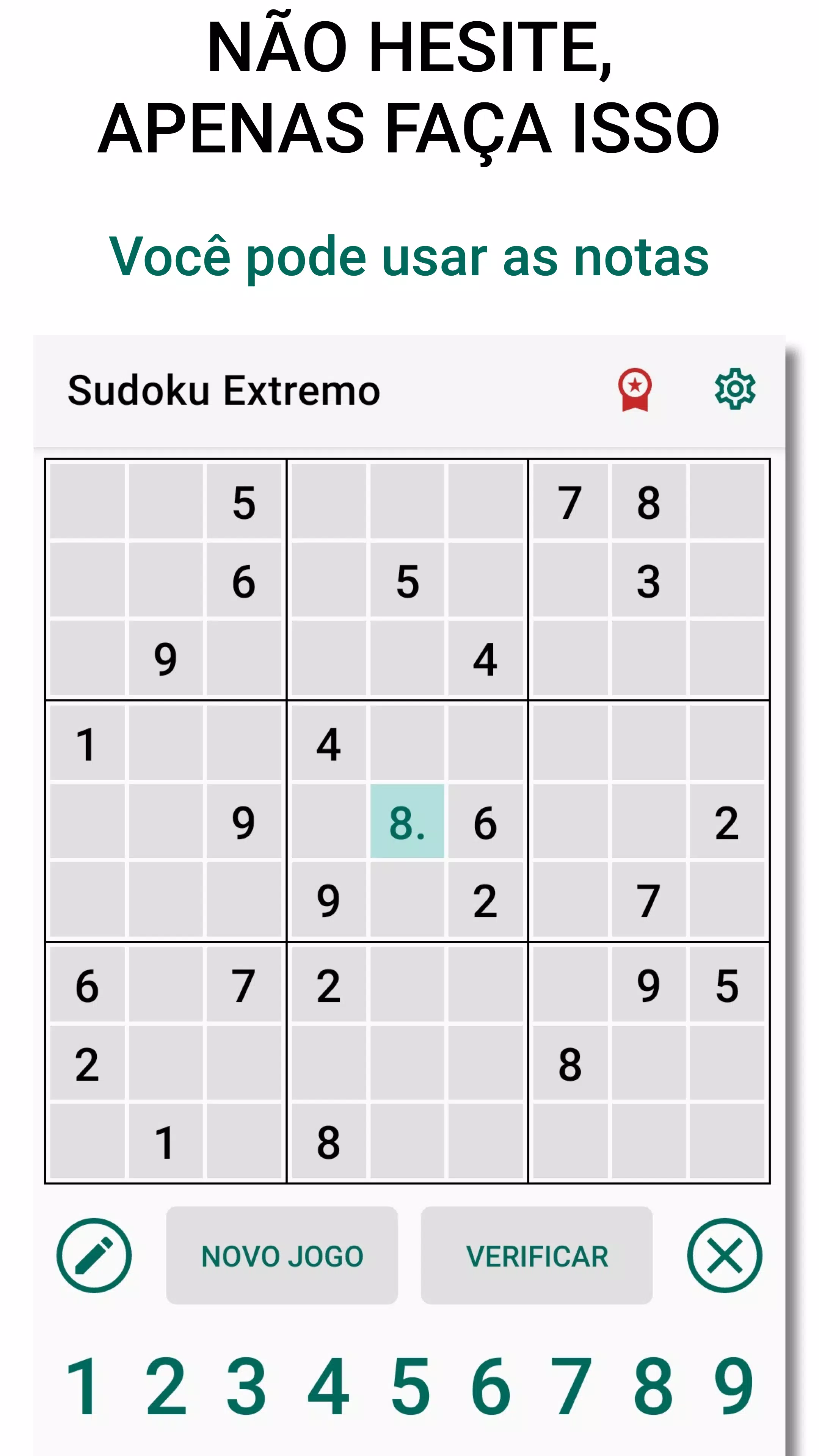 Jogo Sudoku