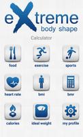 Extreme Body Shape Calculator Plakat
