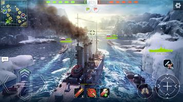 حرب لعبة السفينة : Navy War الملصق