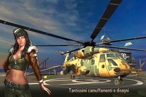 1 Schermata Battle of Helicopters: Free War Flight Simulator