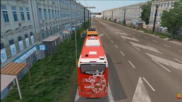 New Simulator bus Indonesia 3d Games Affiche