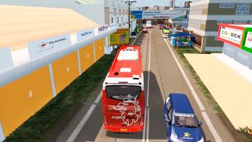 New Simulator bus Indonesia 3d Games スクリーンショット 1