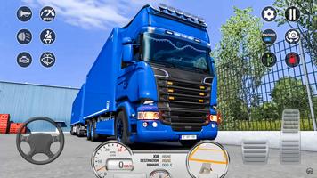 Euro Cargo Truck Simulator 3D स्क्रीनशॉट 1