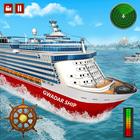 Real Cruise Ship Driving Simul icon
