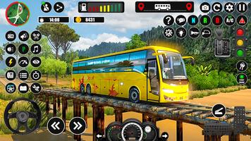 Offroad Coach Bus Simulator 3D پوسٹر