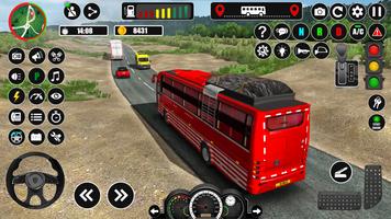 Offroad Coach Bus Simulator 3D captura de pantalla 1