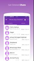 Deleted Whats Message (& Media) capture d'écran 1