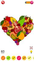 Fruits Color by Number Book imagem de tela 2