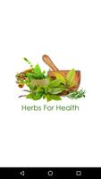 Herbs For Health Affiche