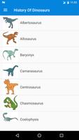 History Of Dinosaurs تصوير الشاشة 1