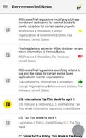 EY Tax News Match screenshot 1