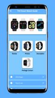 T55 Smart Watch Guide Affiche