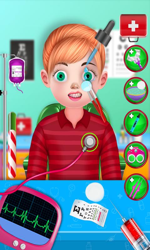 Eye Care Game Kids Eye Surgery Doctor Simulator For Android Apk Download