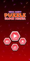 Hexa Candy Puzzle Block Mania Affiche