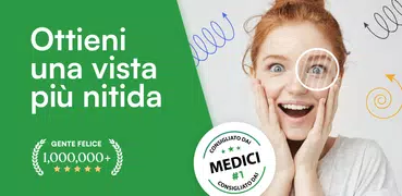 Esercizi oculare: VisionUp