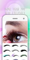 Eyelashes Photo Editor app Poster