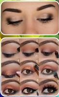 tutorial makeup eye shadow poster