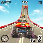 Monster Truck Stunt Games - Mega Ramp GT Racing icône