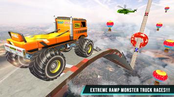 Monster Truck Stunt Games - Mega Ramp GT Racing capture d'écran 1
