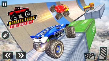 Monster Truck Stunt Games - Mega Ramp GT Racing تصوير الشاشة 2