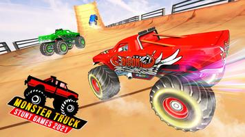 Monster Truck Stunt Games - Mega Ramp GT Racing capture d'écran 3