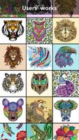 Animal Coloring imagem de tela 2