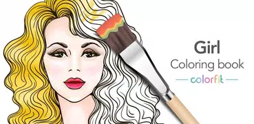 Girls Coloring Book