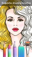 Girls Coloring اسکرین شاٹ 3