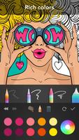 Girls Coloring پوسٹر