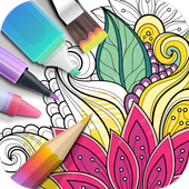 آیکون‌ Garden Coloring