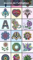 Mandala Coloring Affiche