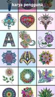 Mandala Buku Mewarnai poster