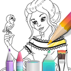 Icona Princess coloring book