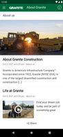 Granite Construction Affiche